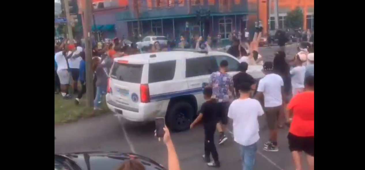 Stunt show: Screen capture from video